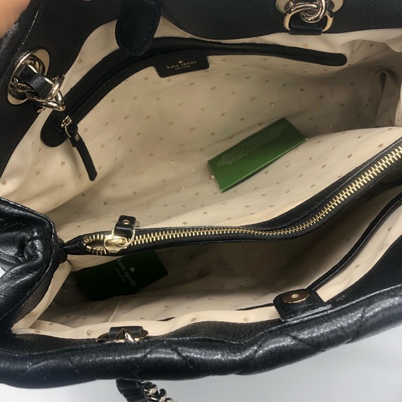 Kate Spade Maryanne Gold Coast Quilted Black - Picture 7 of 10